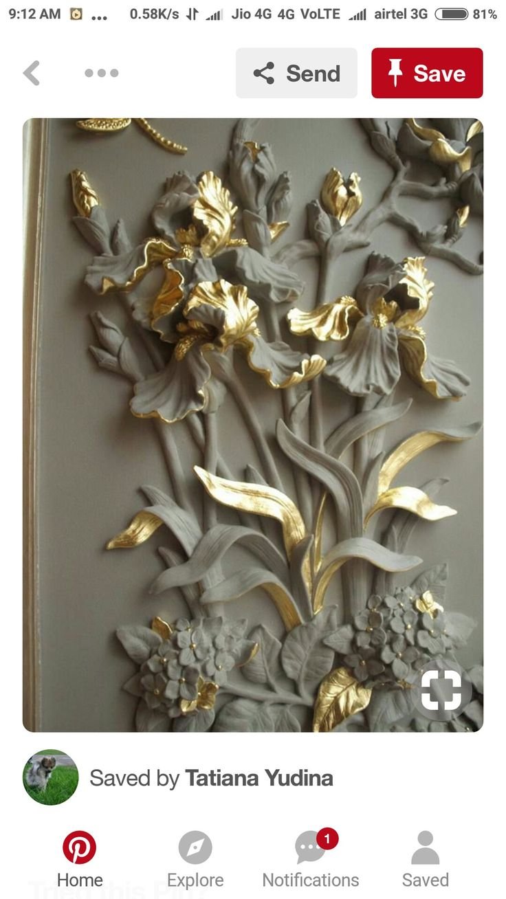 Барельеф панно