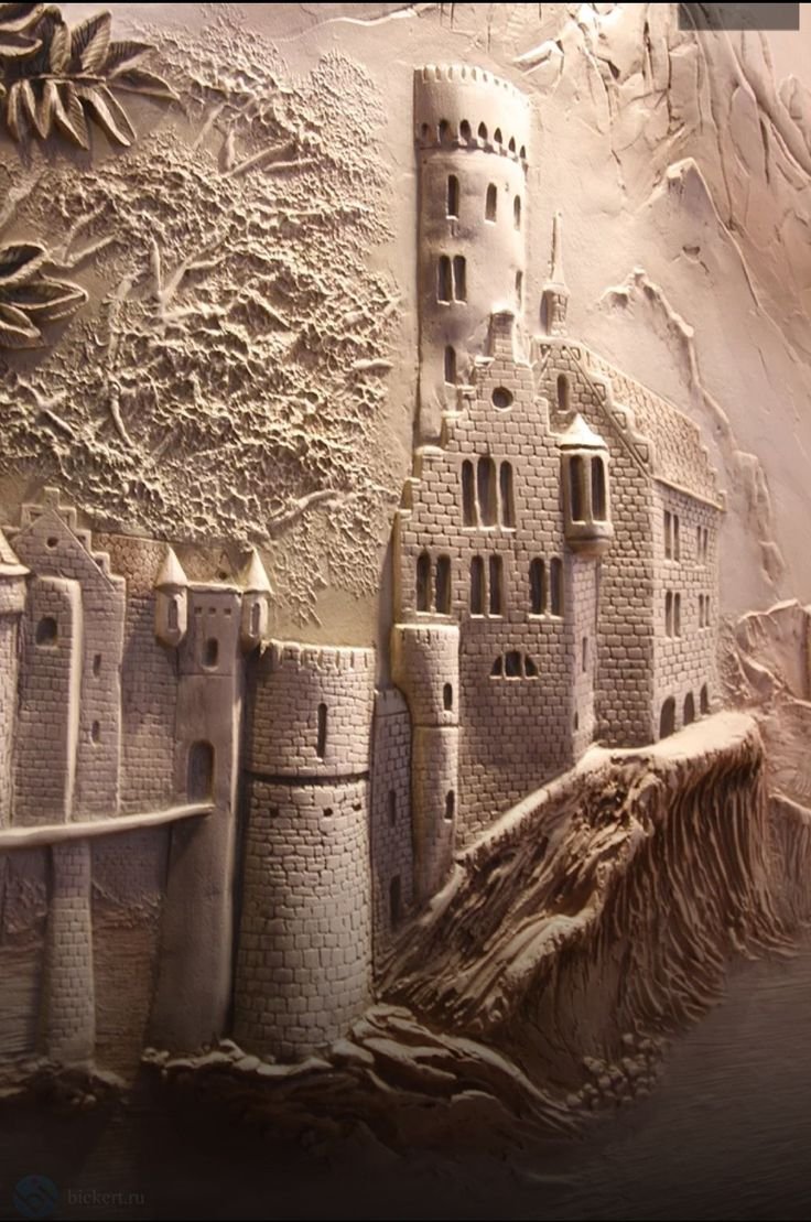 Панно из декоративной штукатурки