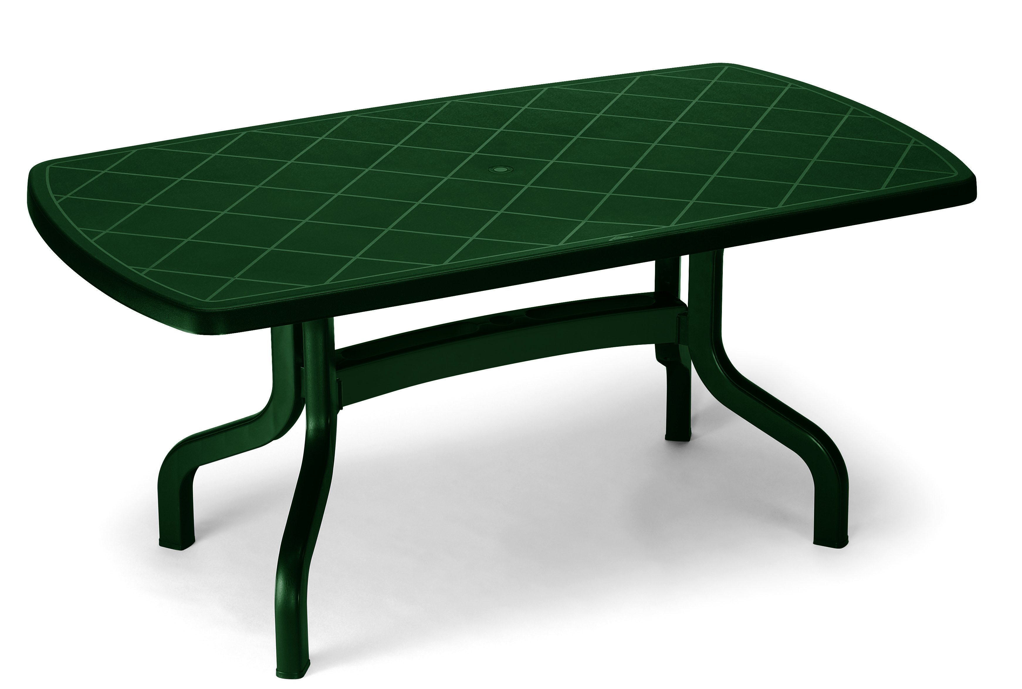 Пластиковый стол зеленый пластиковый с рисунком