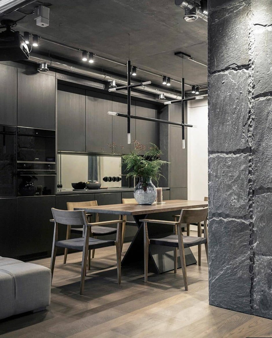 Стиль лофт и брутализм