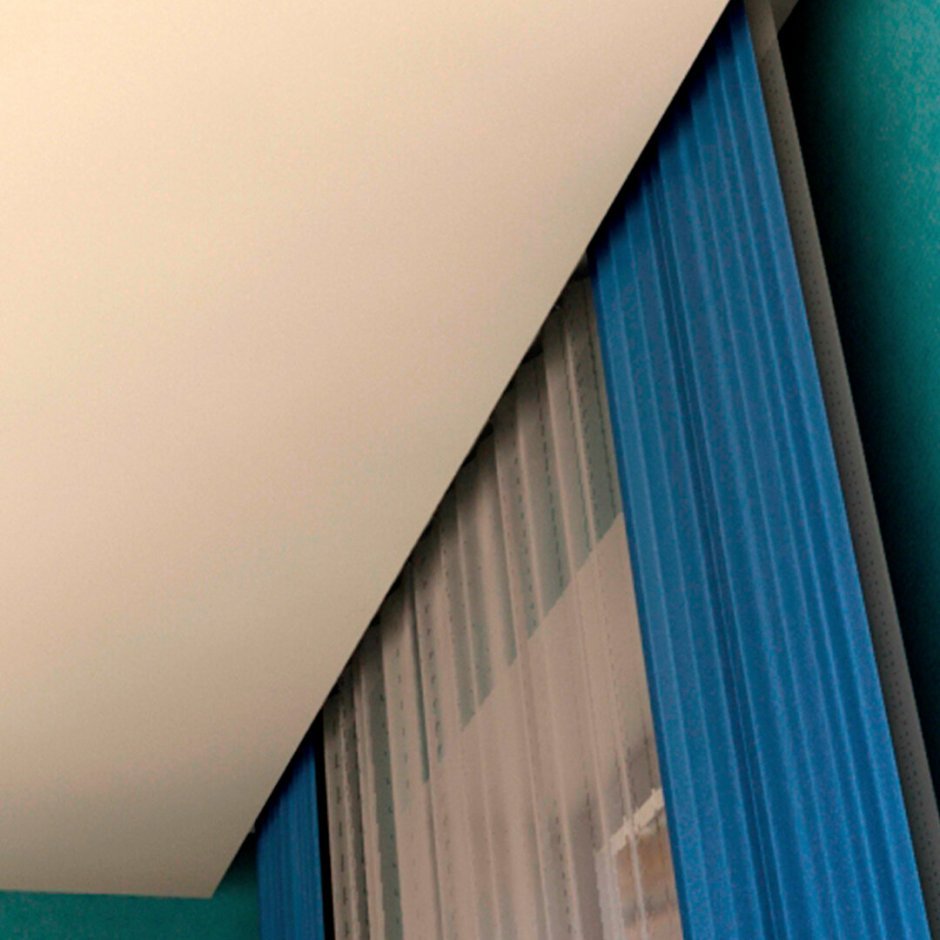 Скрытый карниз под натяжной потолок