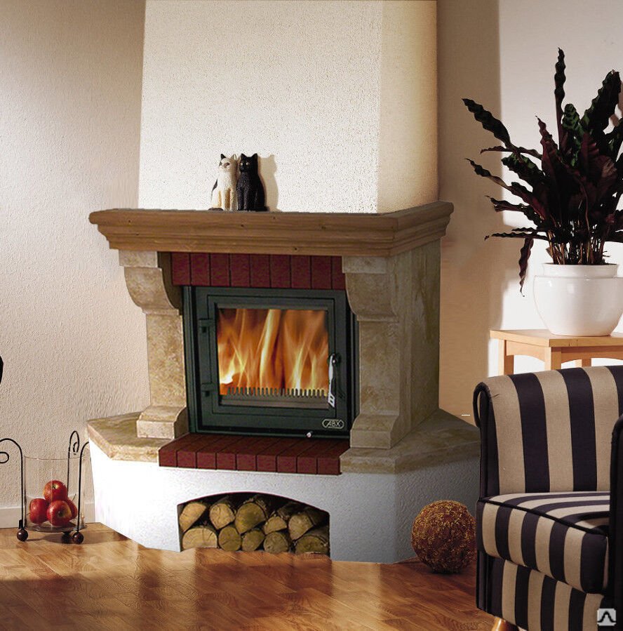Дровяная печь-камин ABX Oxford