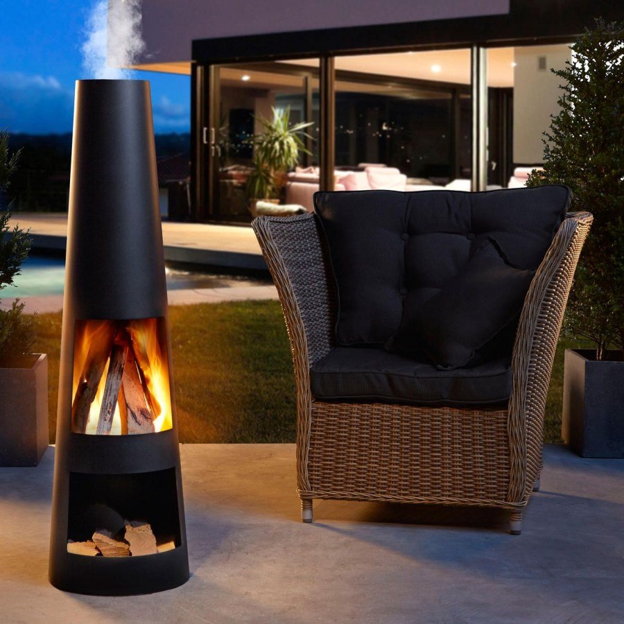 Уличный газовый камин