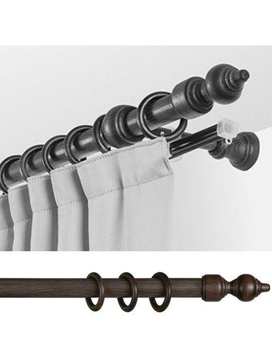 Карниз Кантри двухрядный