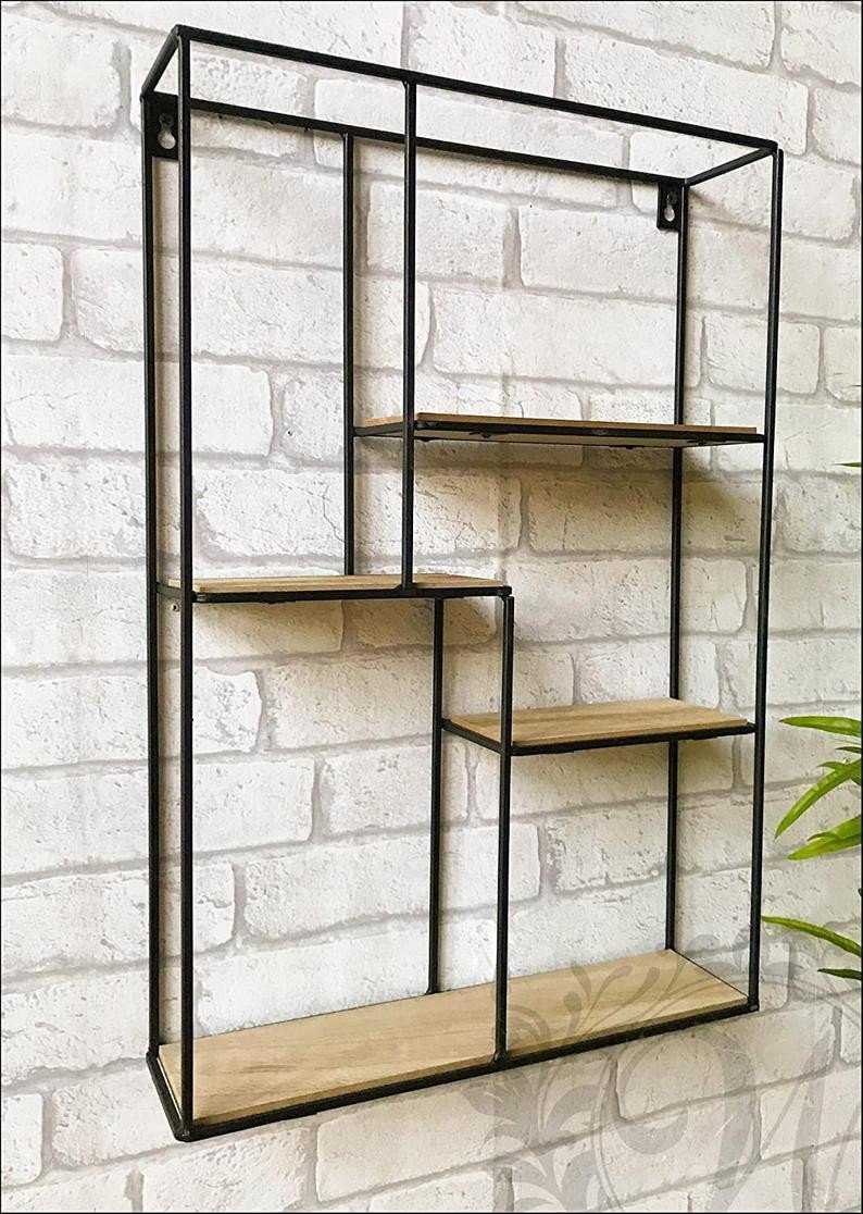 Полки металлические настенные