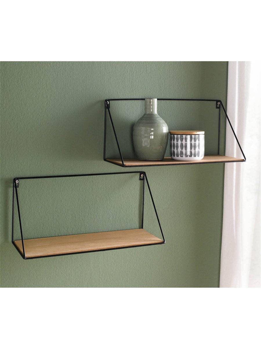 Металлическая полка на стену