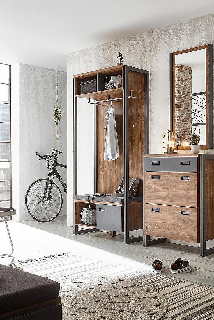 Мебель в прихожую в стиле лофт