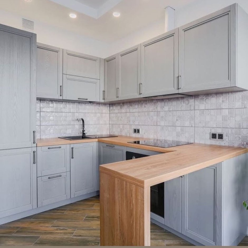 Зов кухни Неоклассика Фьорд столешница дерево