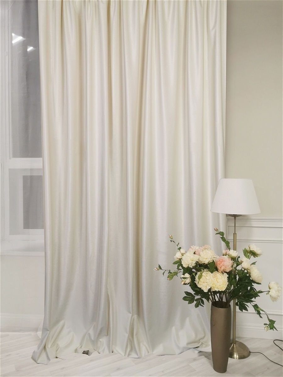 Молочные шторы