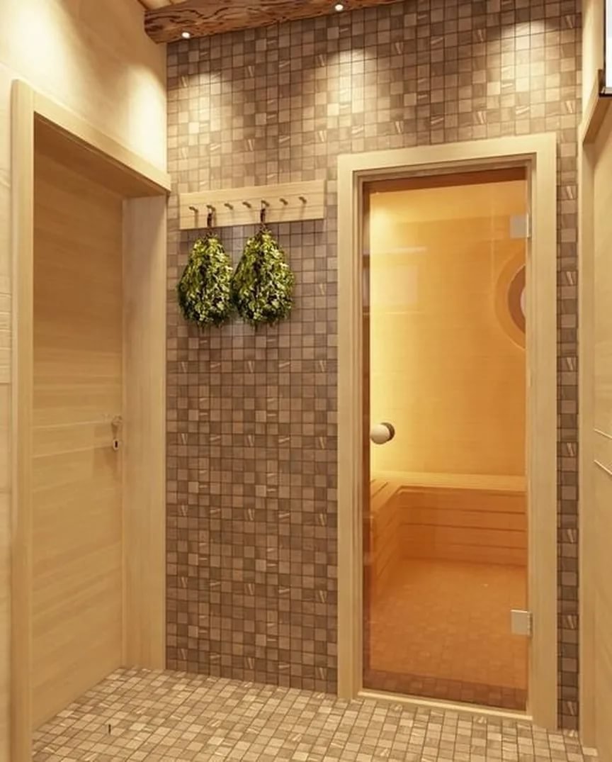 Сауна баня помывочная плитка