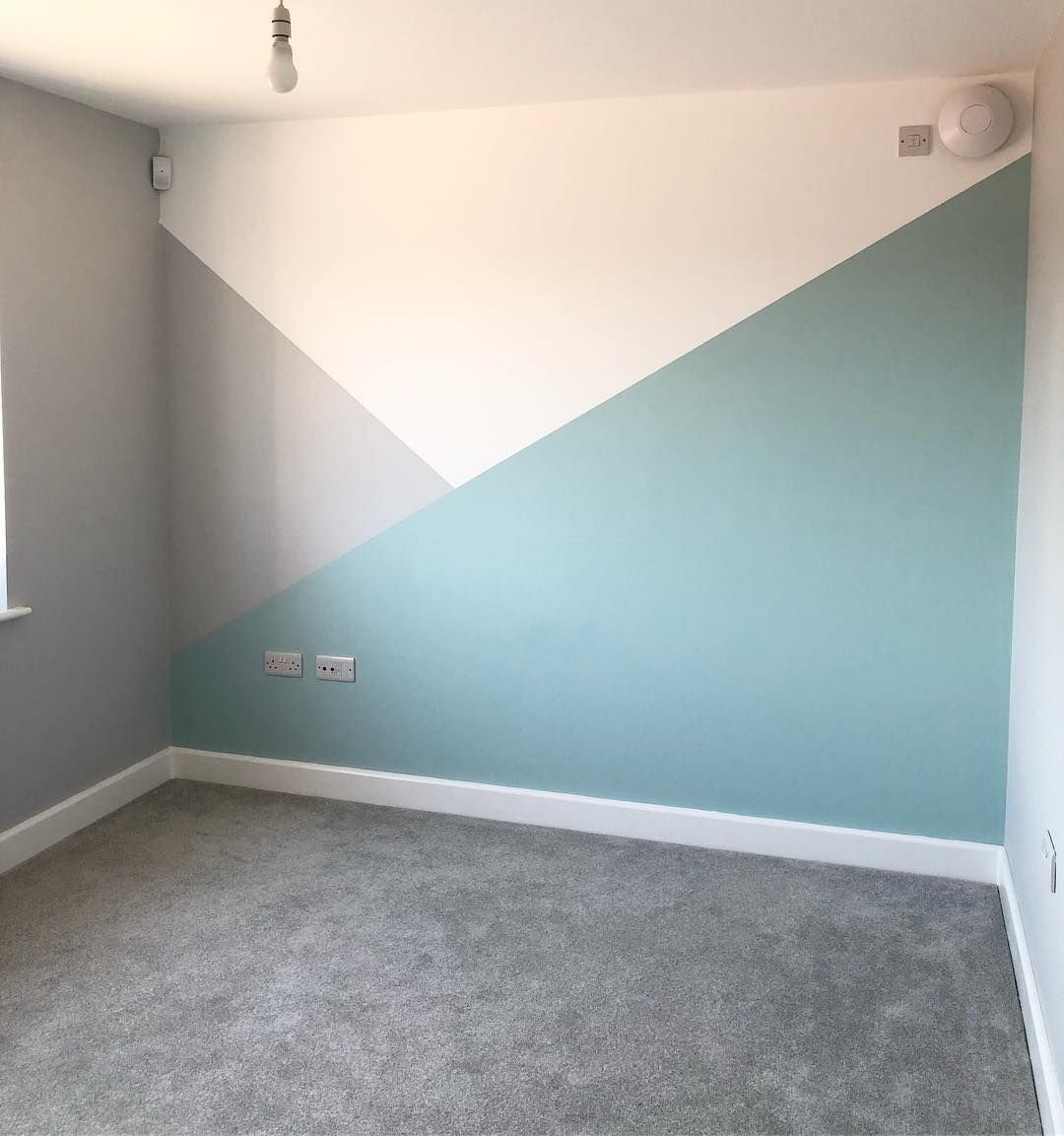 покраска стен в квартире дизайн своими руками
