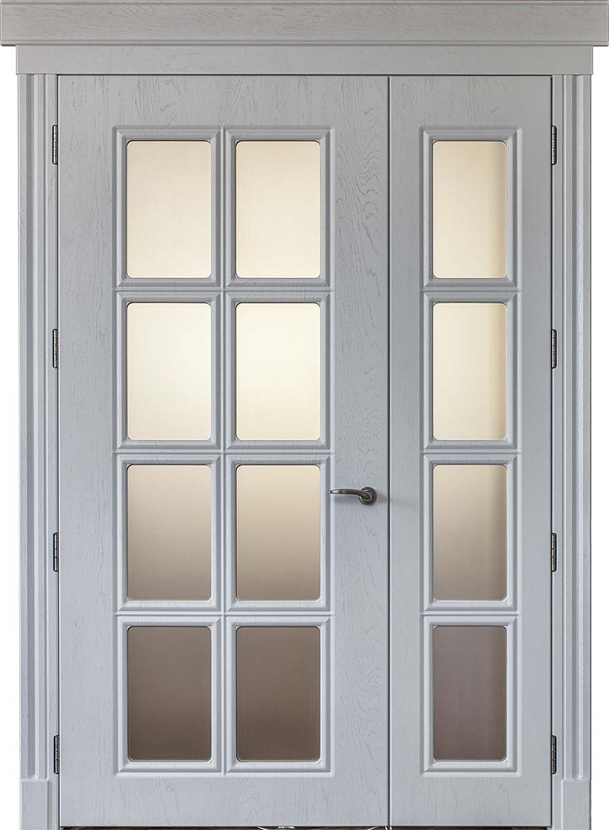 Двери двустворчатые межкомнатные Mr Doors