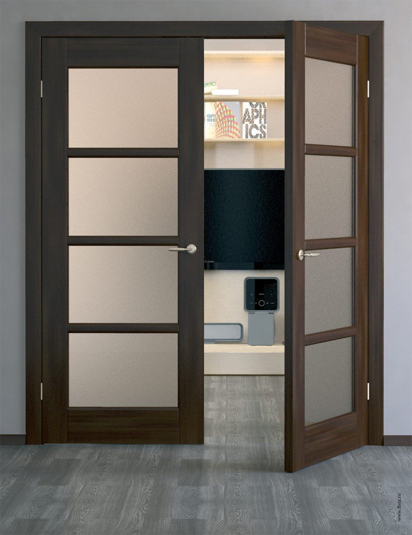 Двухстворчатые двери межкомнатные