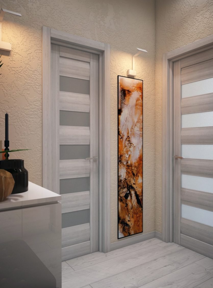 Межкомнатные двери в интерьере лофт