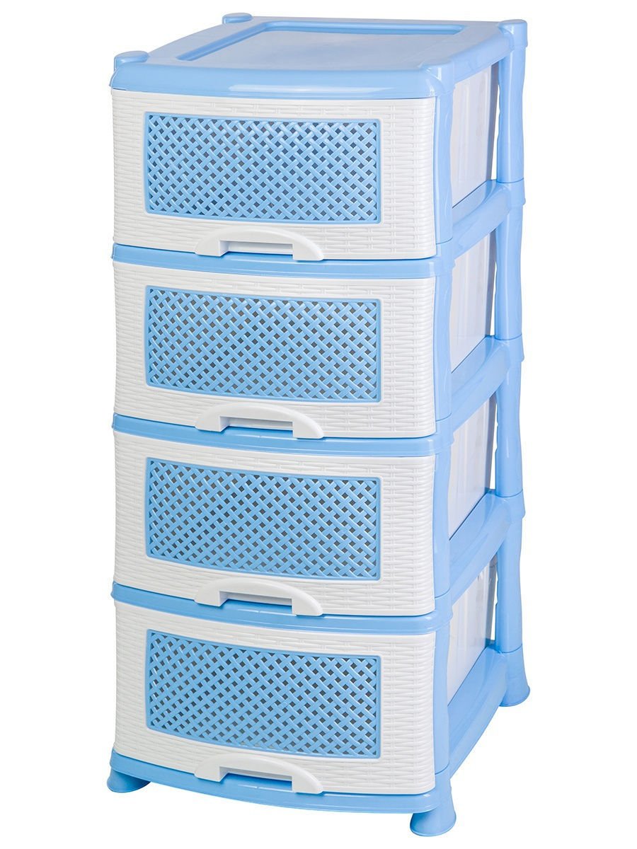 Комод Violet "Ажур", четырехсекционный