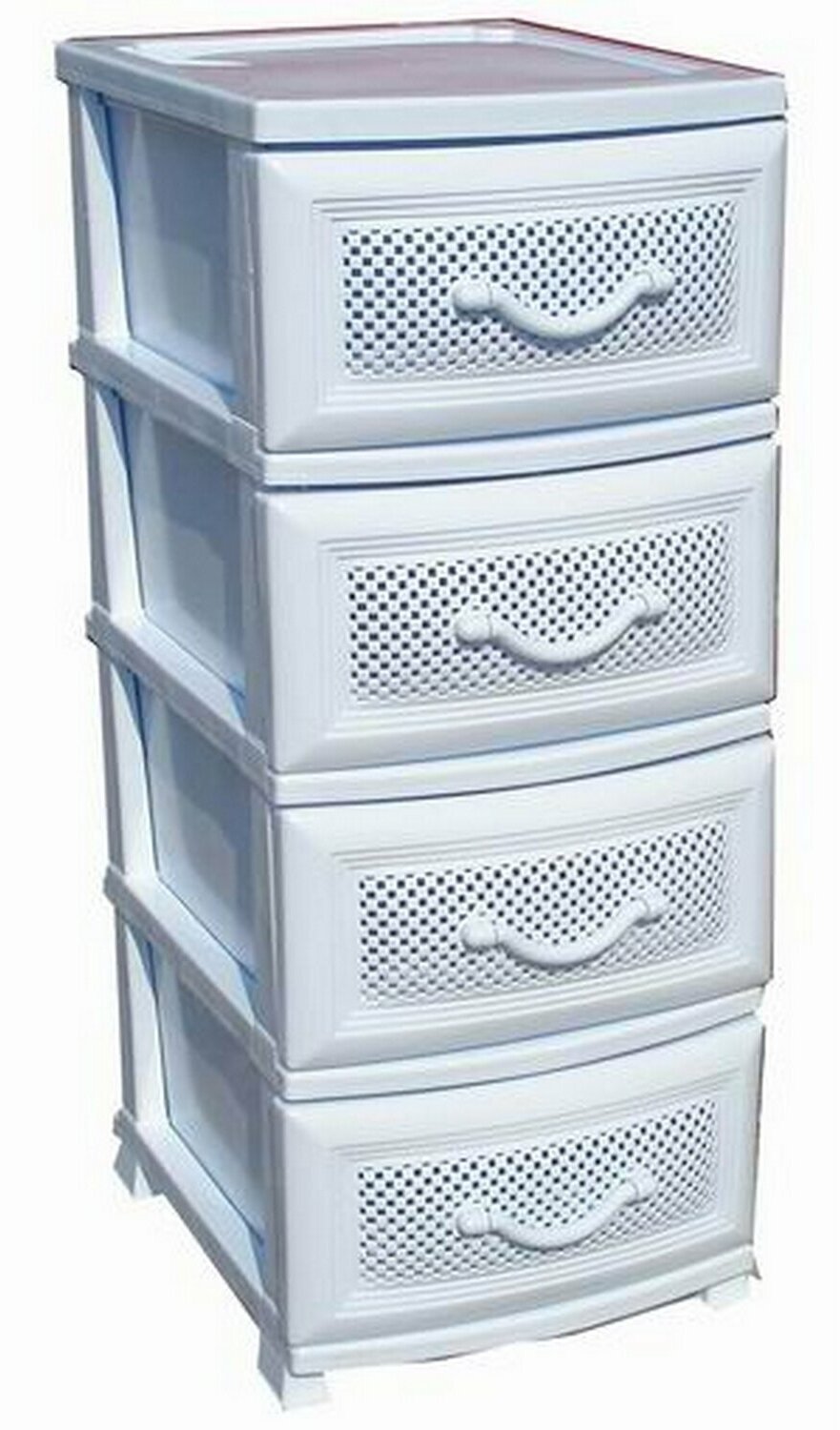 Комод Дельфин Росспласт белый