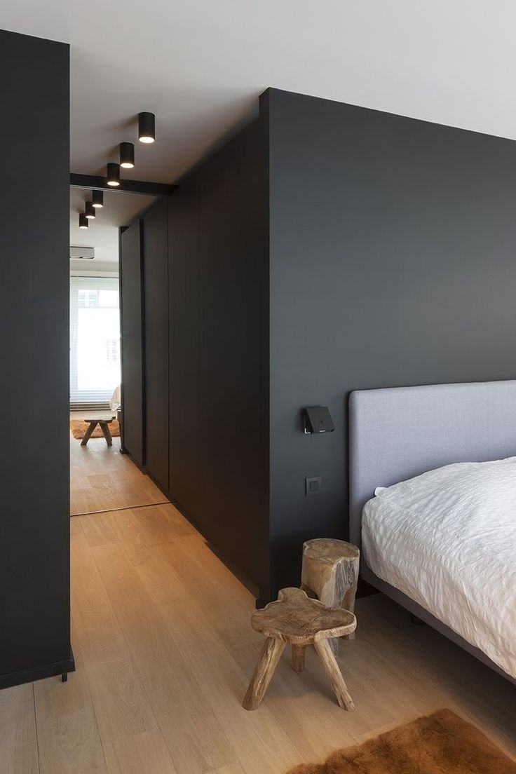 Черные стены в квартире