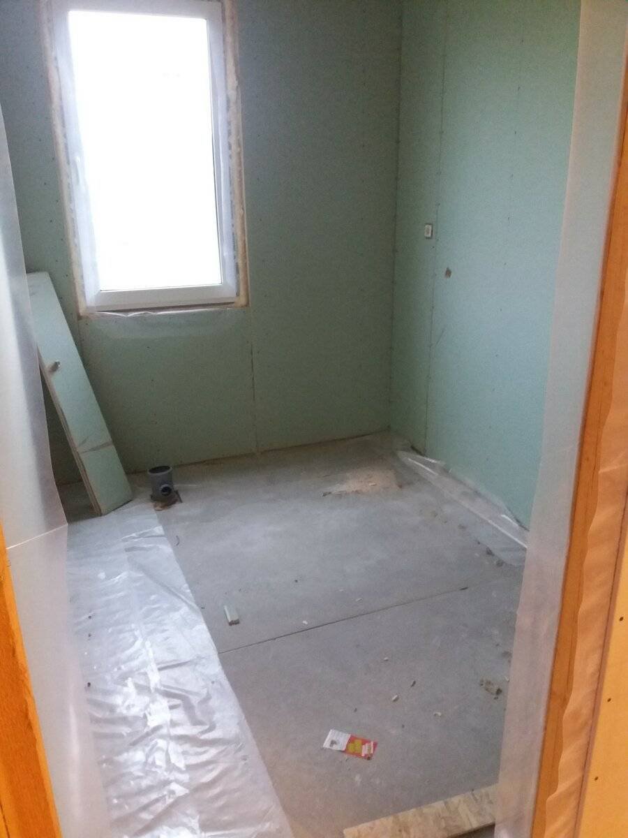 Отделка санузла в каркасном доме