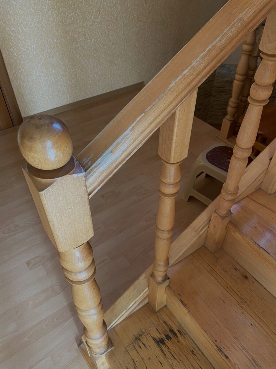 Лестница из массива