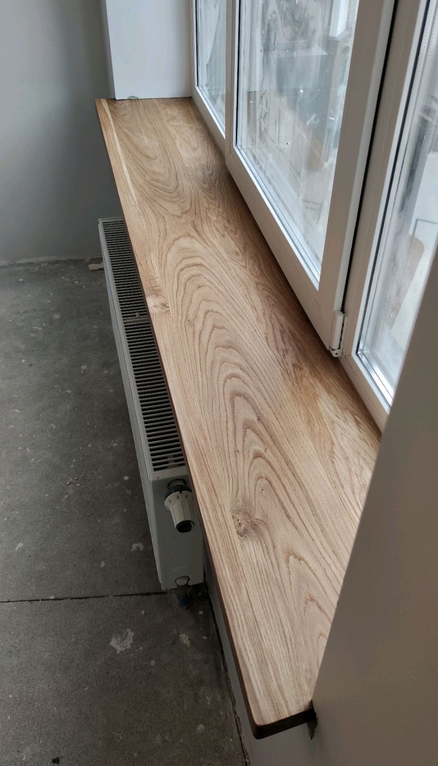 Подоконник из дерева