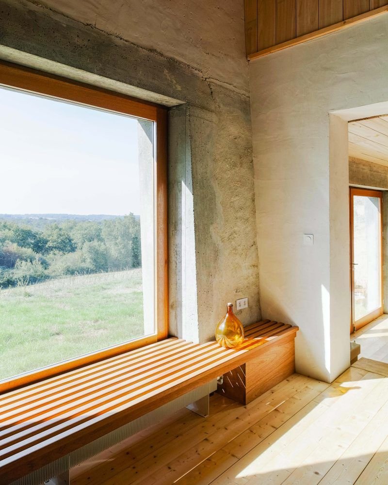 Деревянный подоконник лофт