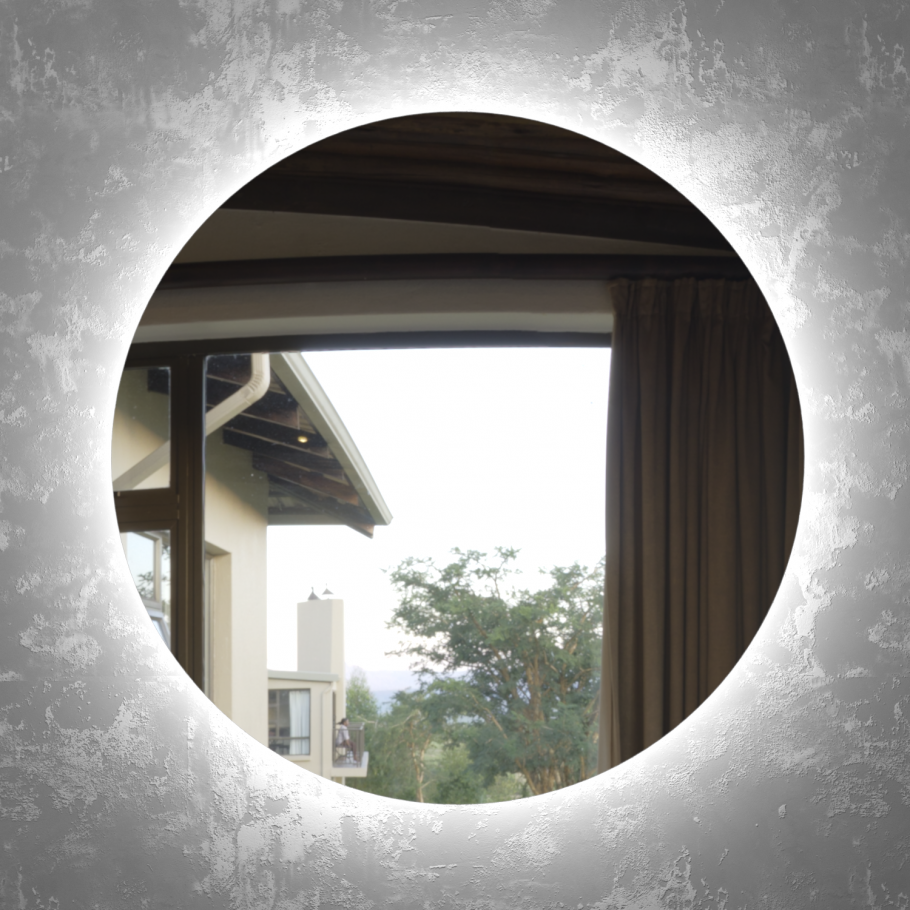 Круглое зеркало Ilanga 80 с подсветкой