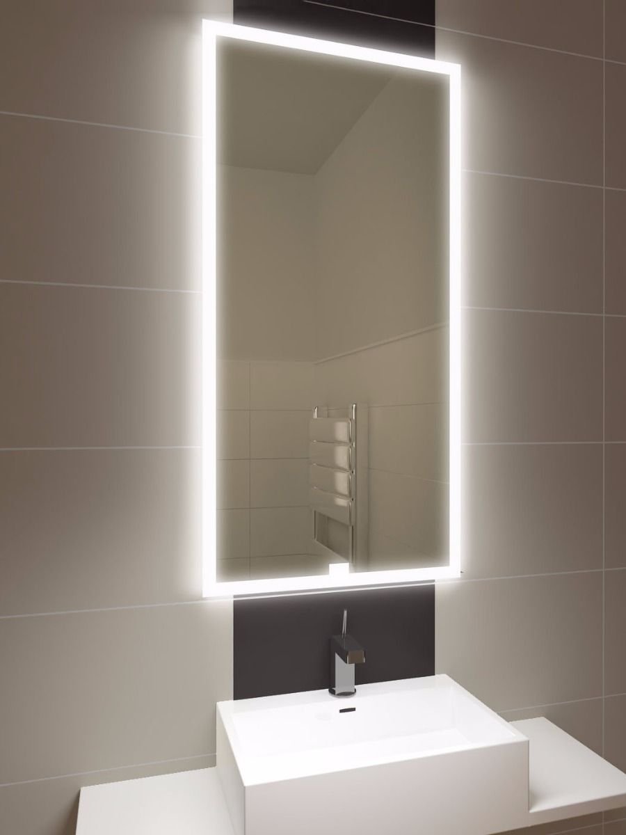 Зеркало с подсветкой 700х1000