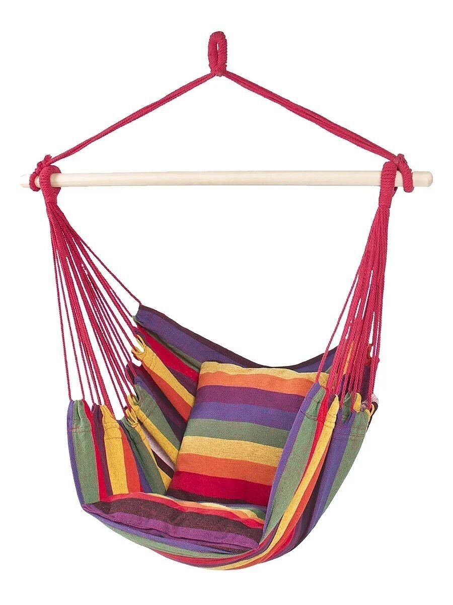 Тканевое подвесное кресло