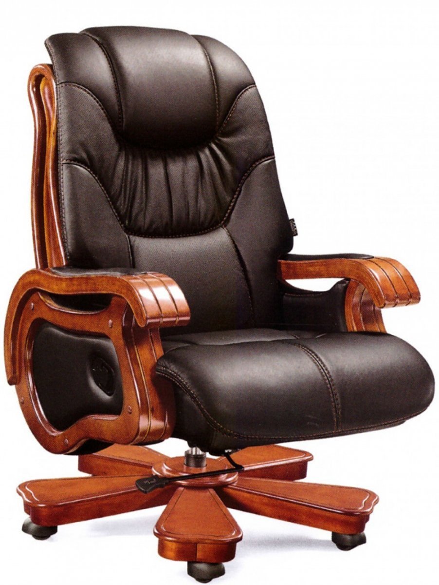 Кресло руководителя Art moble (кожа/дерево)