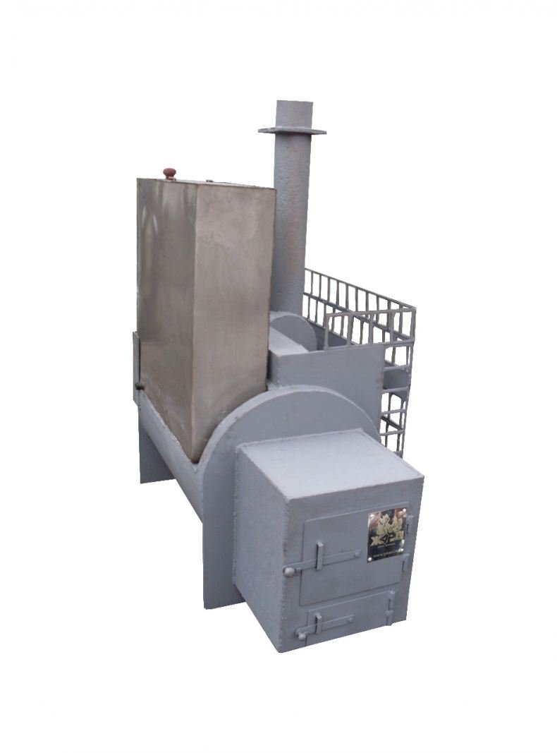 Печь для бани с баком для воды .баня 3*3