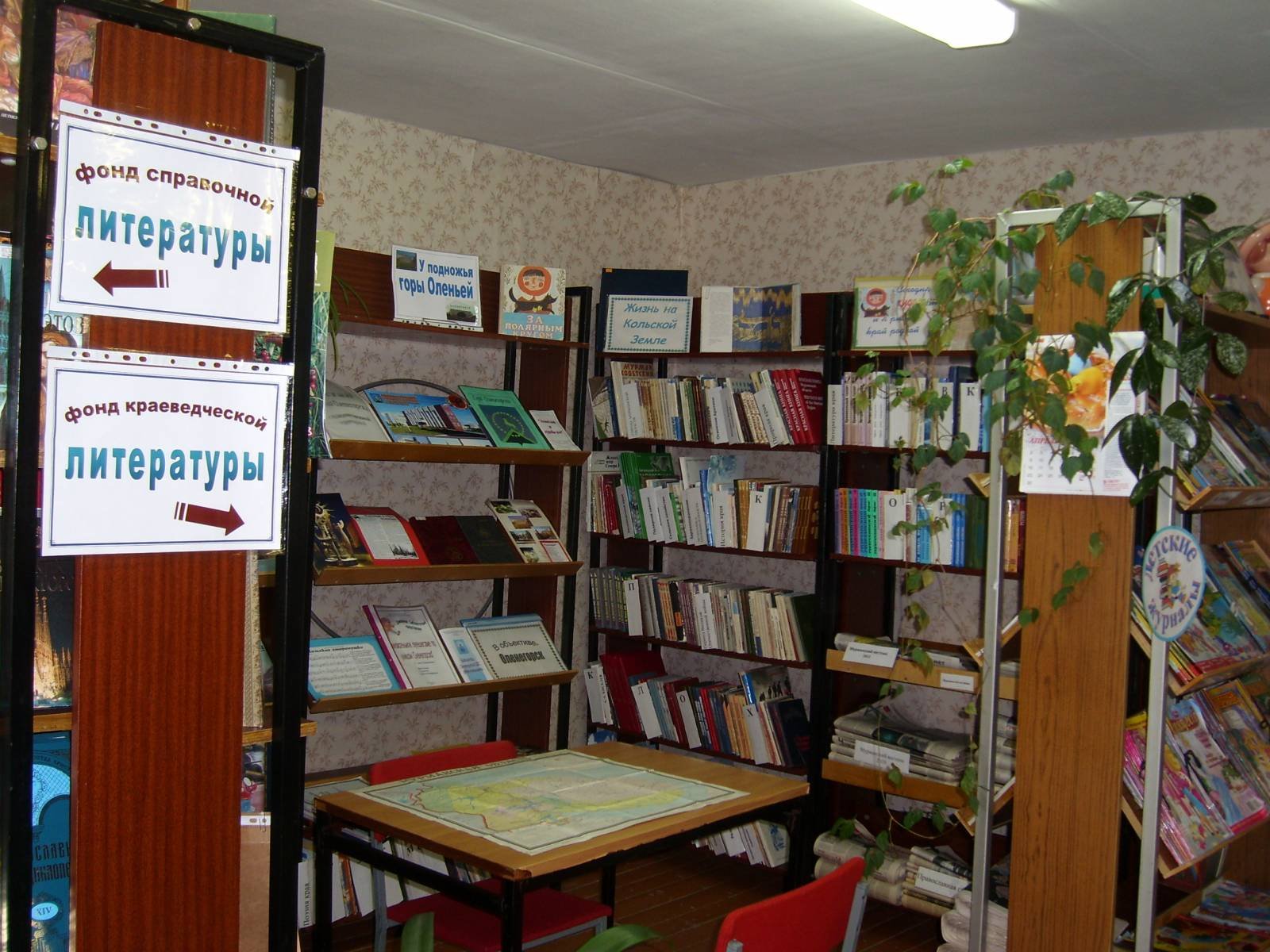 Сценарии сельской библиотеки