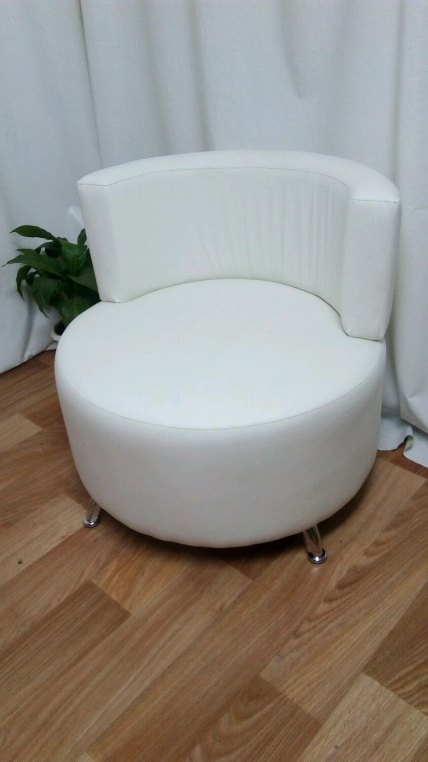 Кресло икеа белое круглое