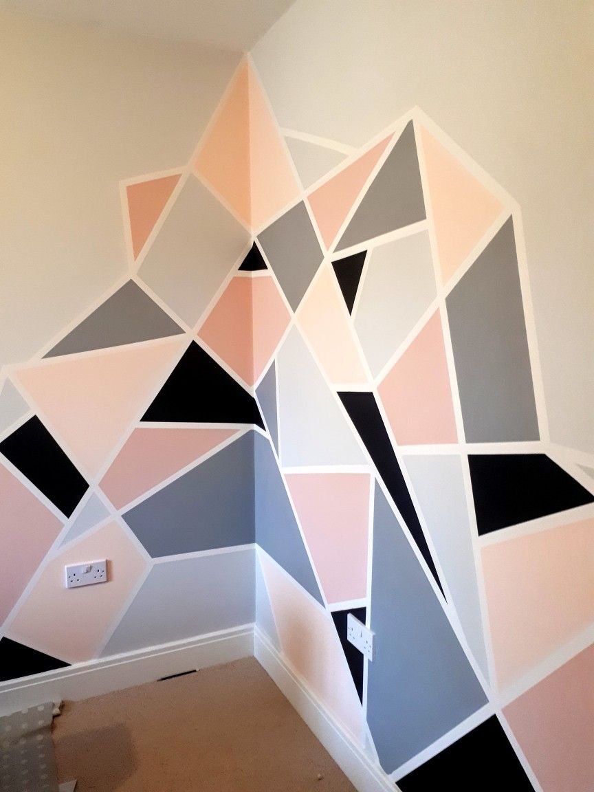 Панели треугольники на стену