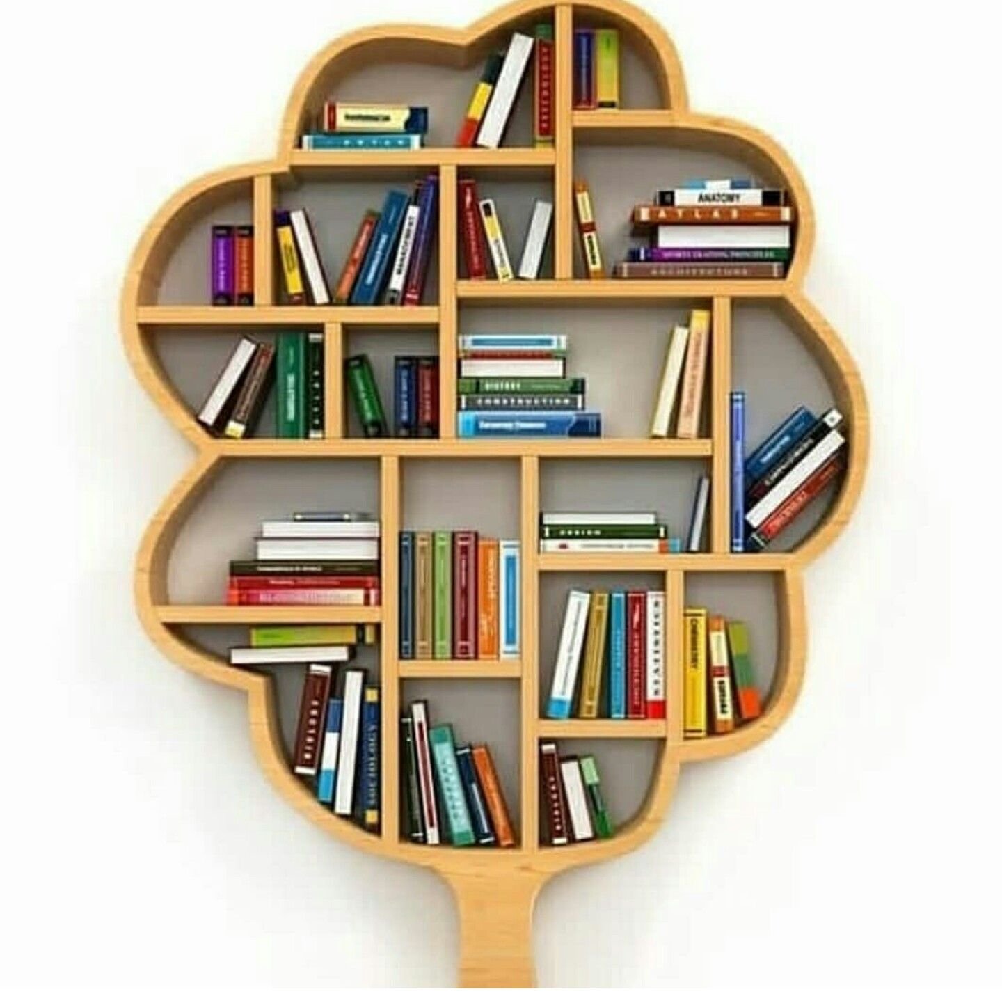 Книга в форме дерева. Полка для книг. Креативный стеллаж для книг. Полки для книжек. Необычные книжные полки.