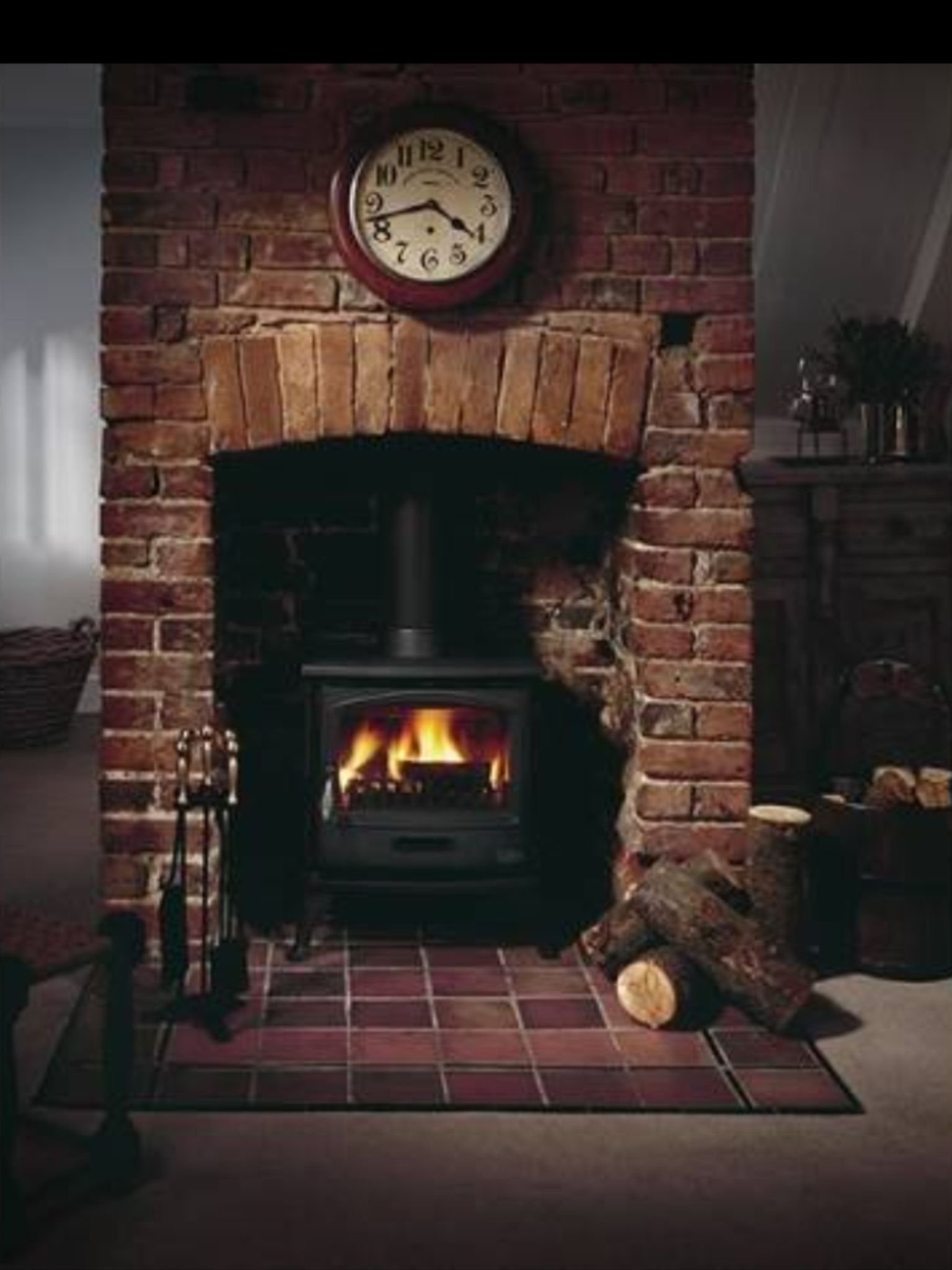 Печь Brick Stove Fireplace