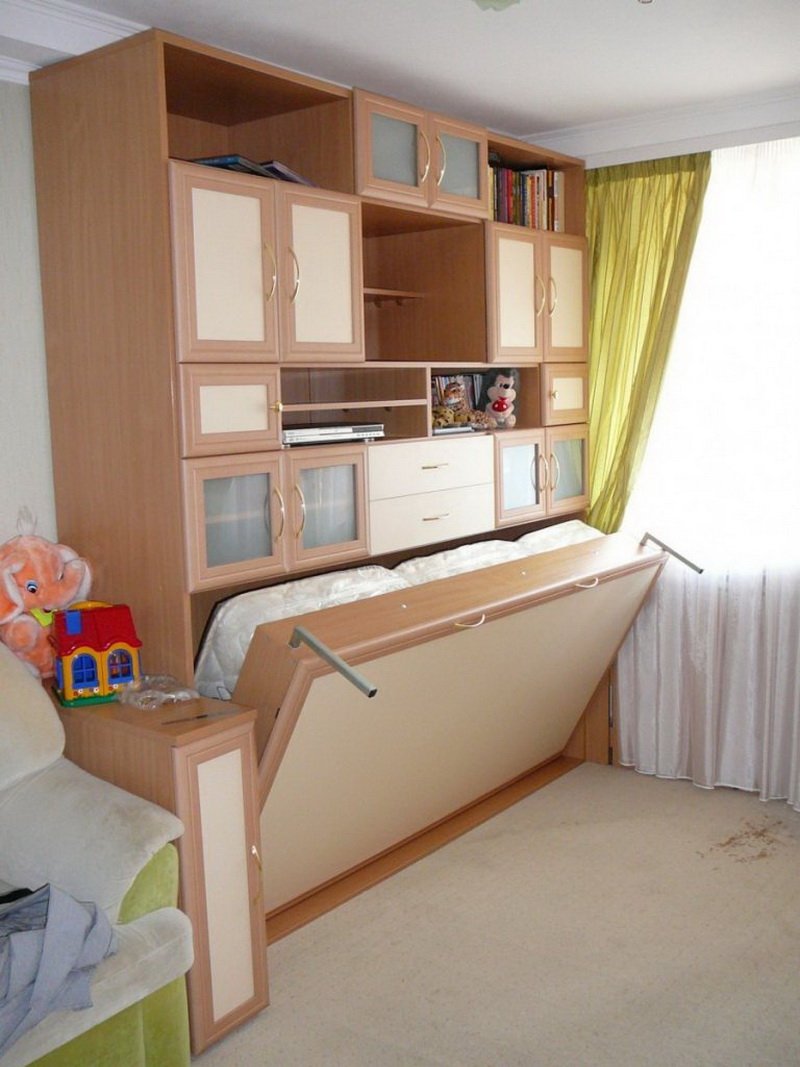 Шкаф кровать на двух детей