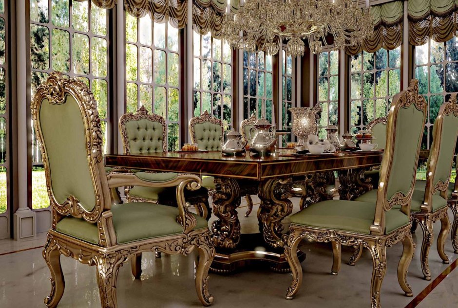 Столовая в стиле Барокко
