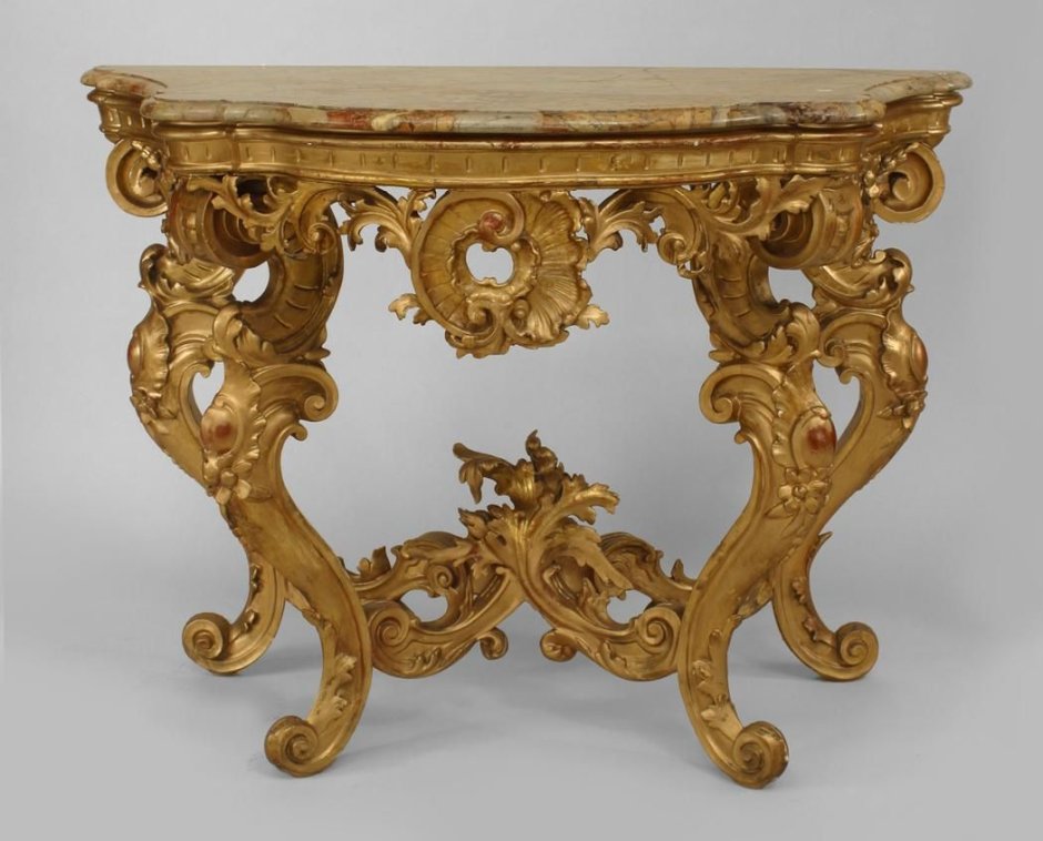 Мебель эпохи Барокко в Италии 17 век