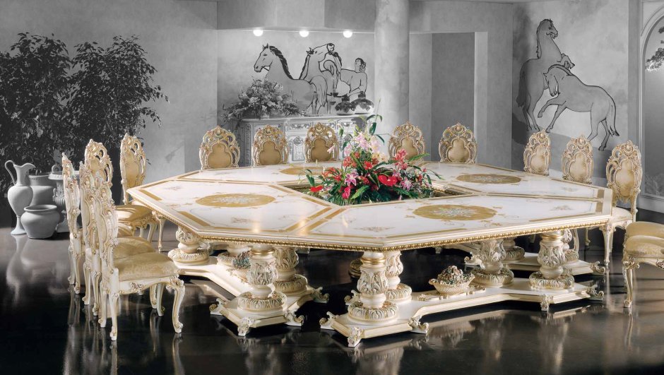 Столы и стулья в стиле Барокко