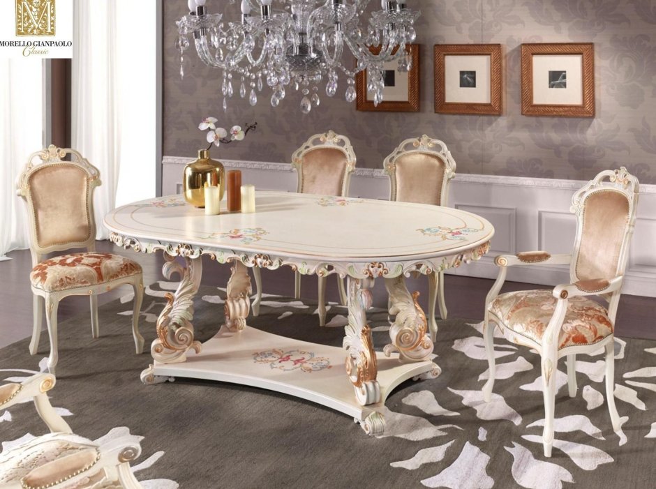 Обеденные столы в стиле Барокко