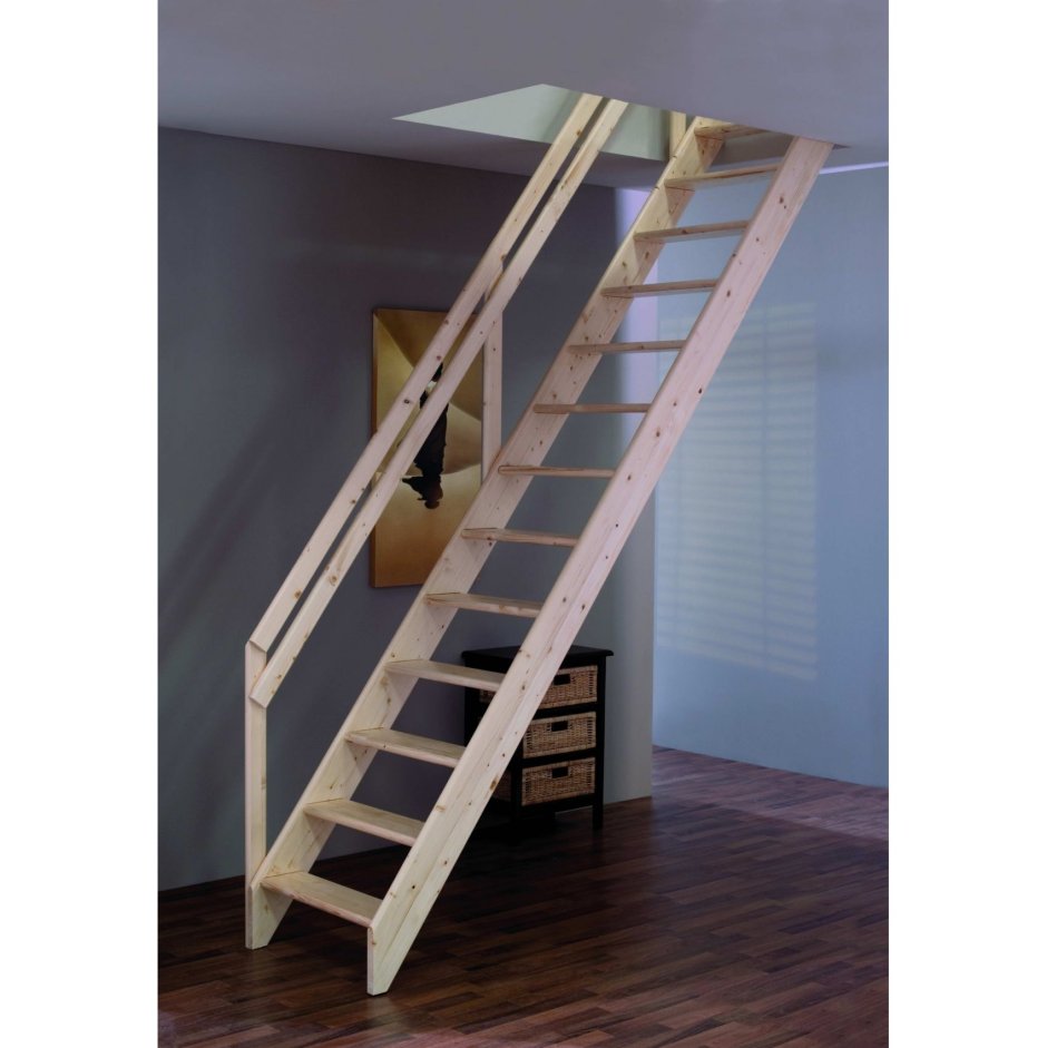 Лестница деревянная м-013у