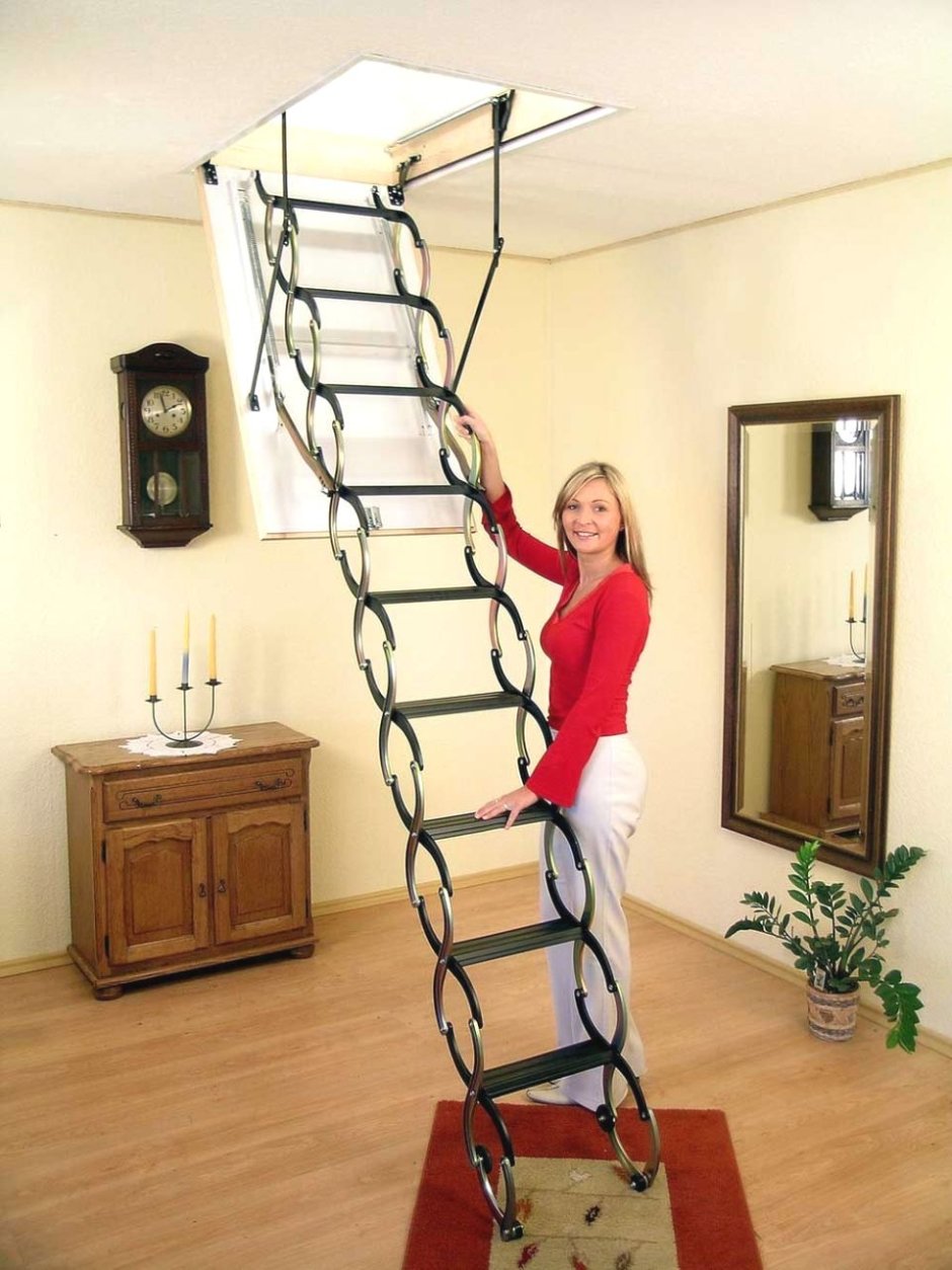 Чердачная лестница nozycowe Termo Grey