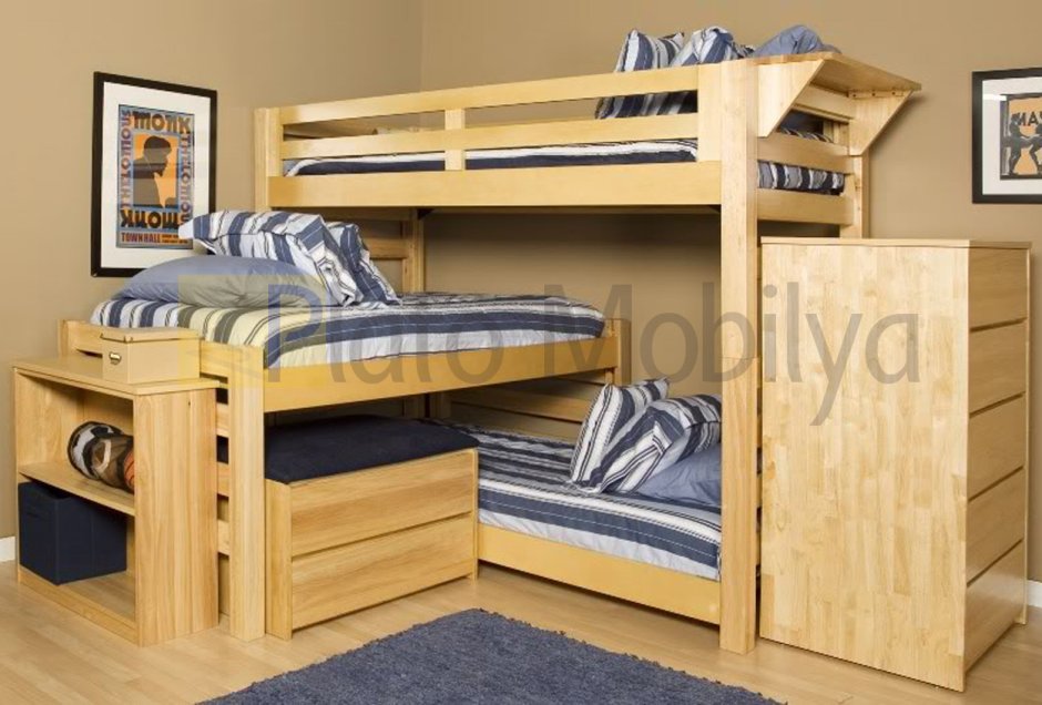 Кровать для троих детей