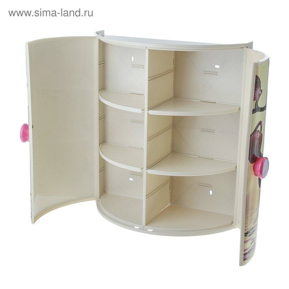 Пластиковые шкафчики для ванной комнаты