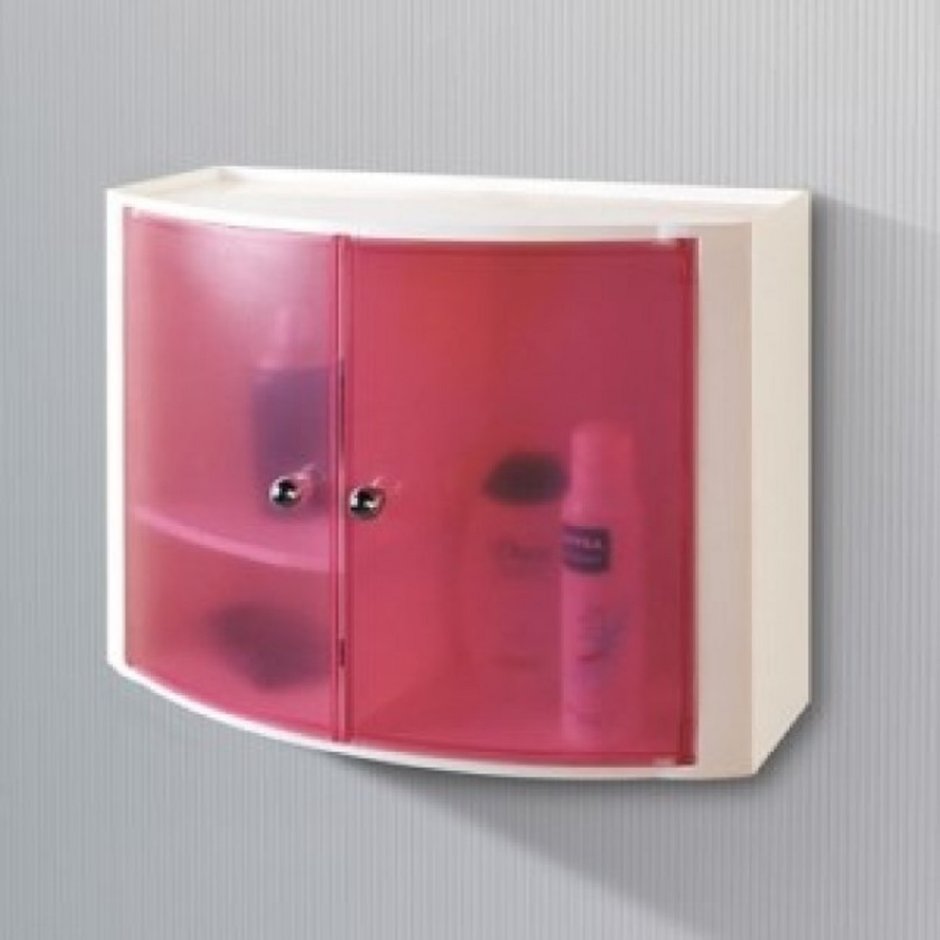 Настенный шкаф (66*31см) с дверцами и полкой b04 PRIMANOVA