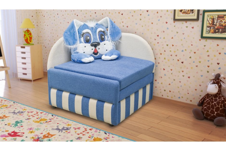 Детский диванчик м-стиль заяц Коська