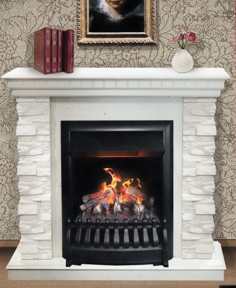 Электрический камин REALFLAME Elford ao + Oregan 3d