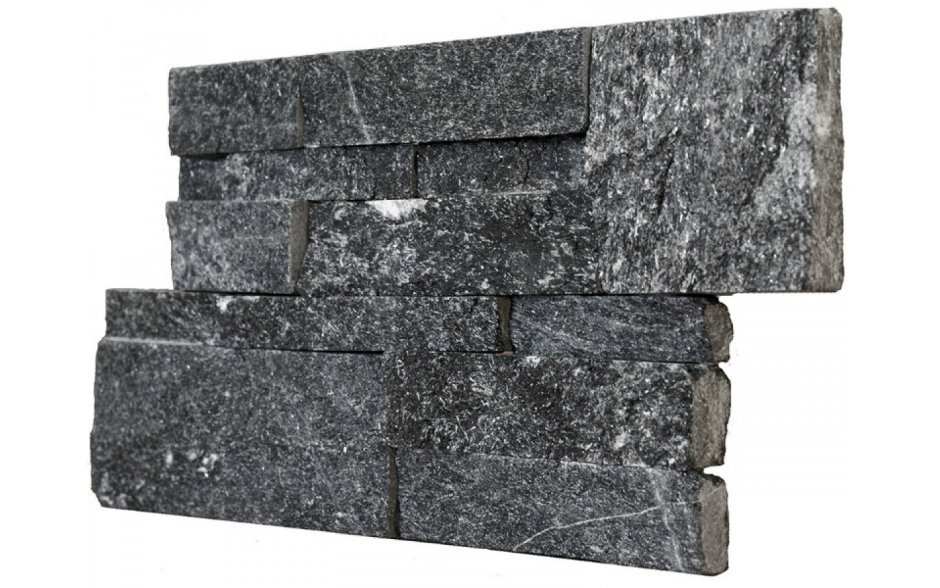 Камень кварцит Pharaon черный