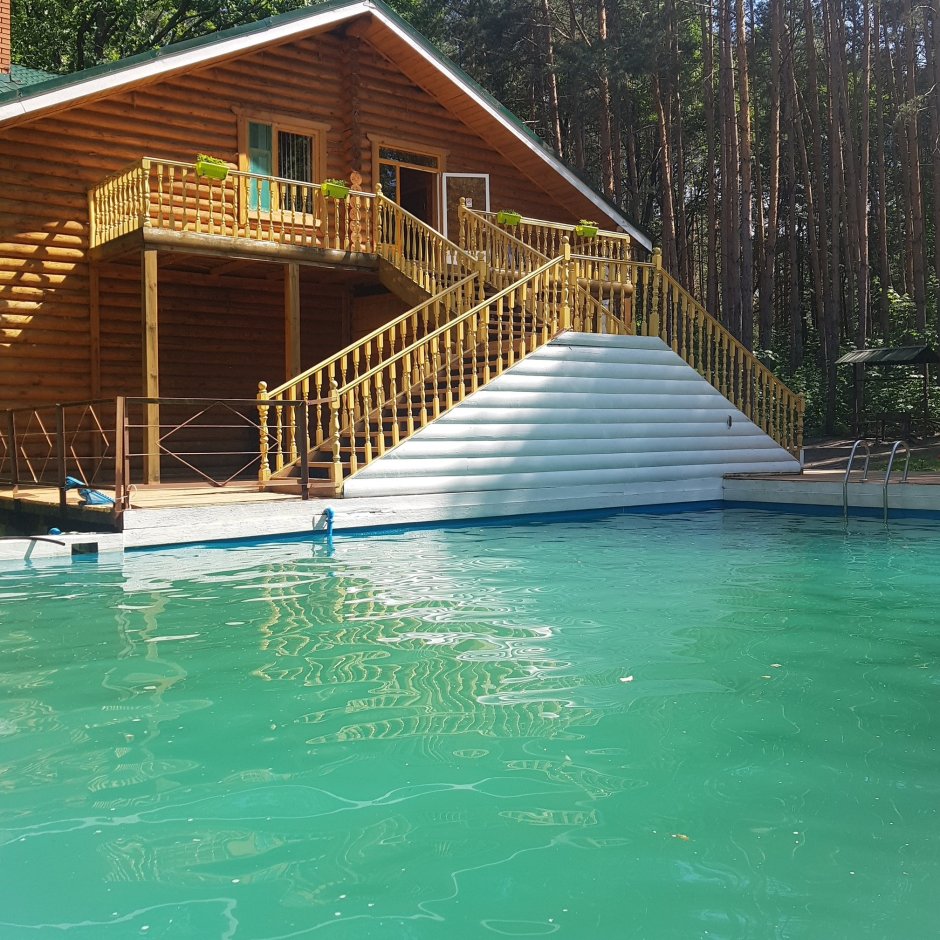 Домик в лесу база отдыха Казань