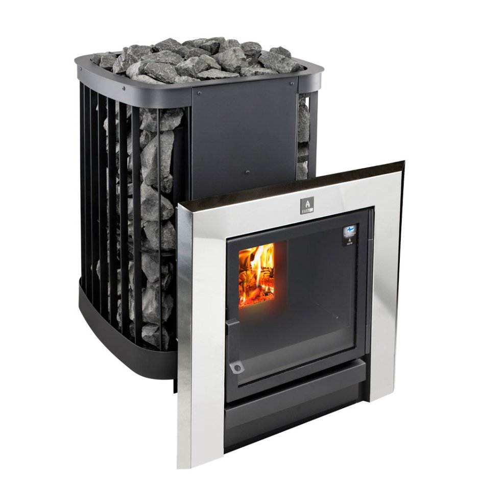 Дровяная печь Kastor Saga 22 t Black
